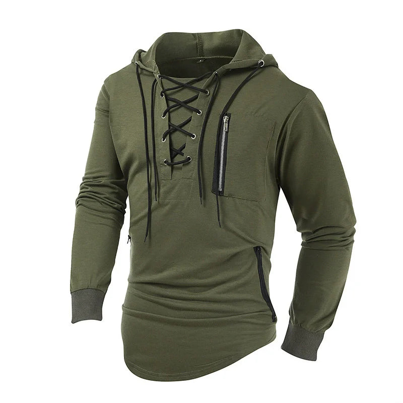 Solid Sweatshirts Men Hoodie Mens Sweatshirt Couples Hoodies Fashion Zipper Hoodie Men's Long Sleeve Hooded Jogger Streetwear