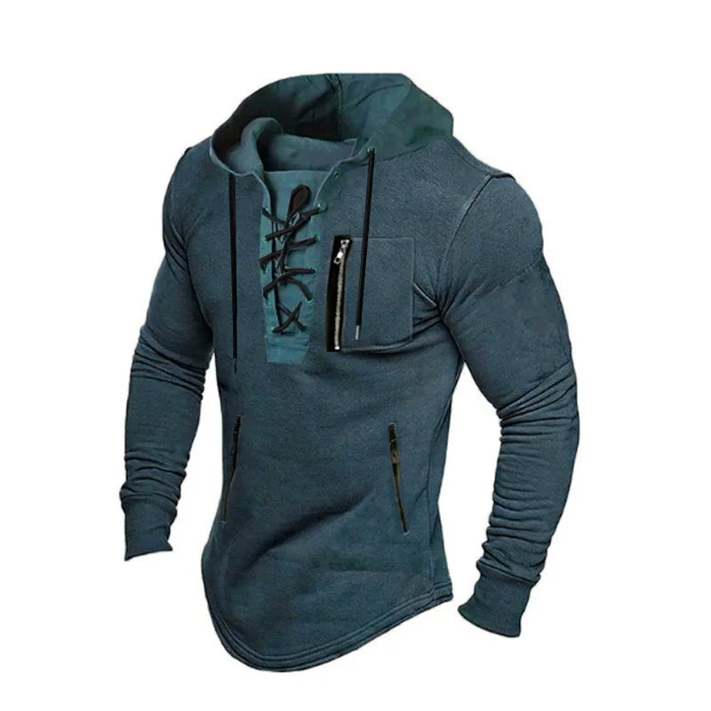 Solid Sweatshirts Men Hoodie Mens Sweatshirt Couples Hoodies Fashion Zipper Hoodie Men's Long Sleeve Hooded Jogger Streetwear