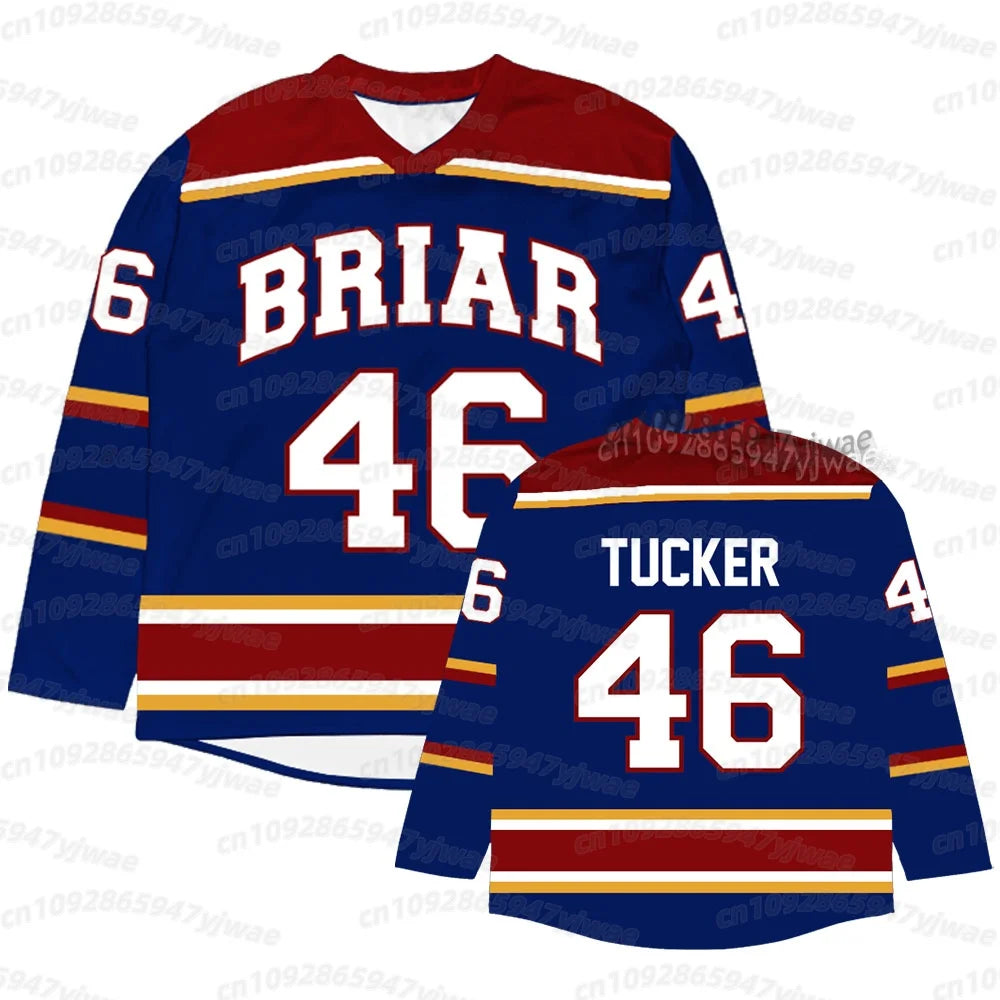 MEN HOODIES Off Campus Hockey Jersey Graham 44 22 DI LAURENTIS 66 Tucker46 Design T-shirt Long Sleeve Men Women hoodies
