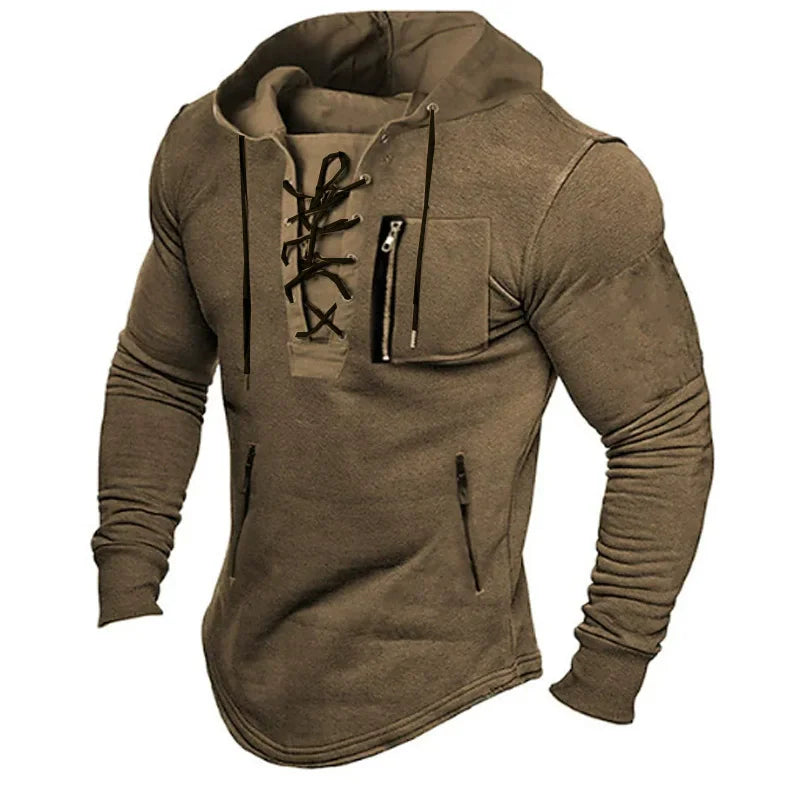 Solid Sweatshirts Men Hoodie Mens Sweatshirt Couples Hoodies Fashion Zipper Hoodie Men's Long Sleeve Hooded Jogger Streetwear