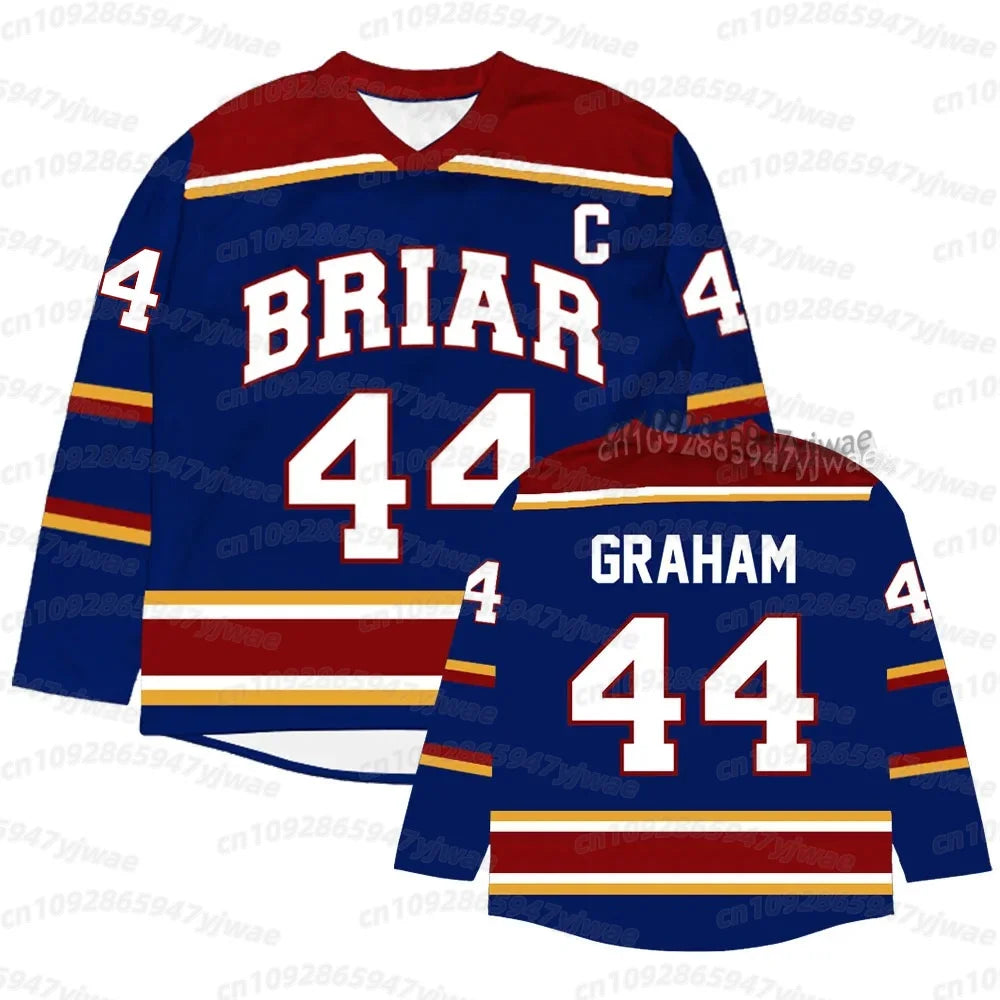 MEN HOODIES Off Campus Hockey Jersey Graham 44 22 DI LAURENTIS 66 Tucker46 Design T-shirt Long Sleeve Men Women hoodies